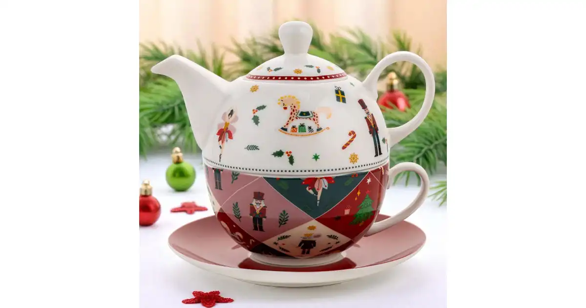 Zestaw do herbaty Tea For One Circus Florina 380 ml - sklep NETtrading